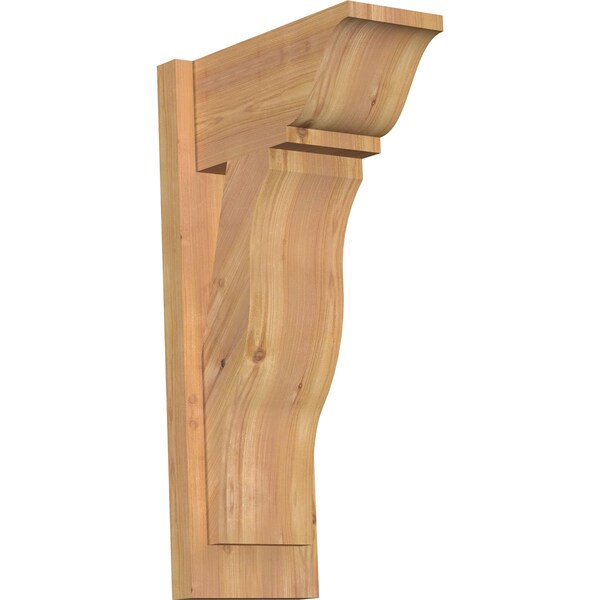 Ekena Millwork Funston Traditional Smooth Outlooker, Western Red Cedar, 7 1/2"W x 14"D x 26"H OUT08X14X26FST01SWR - main